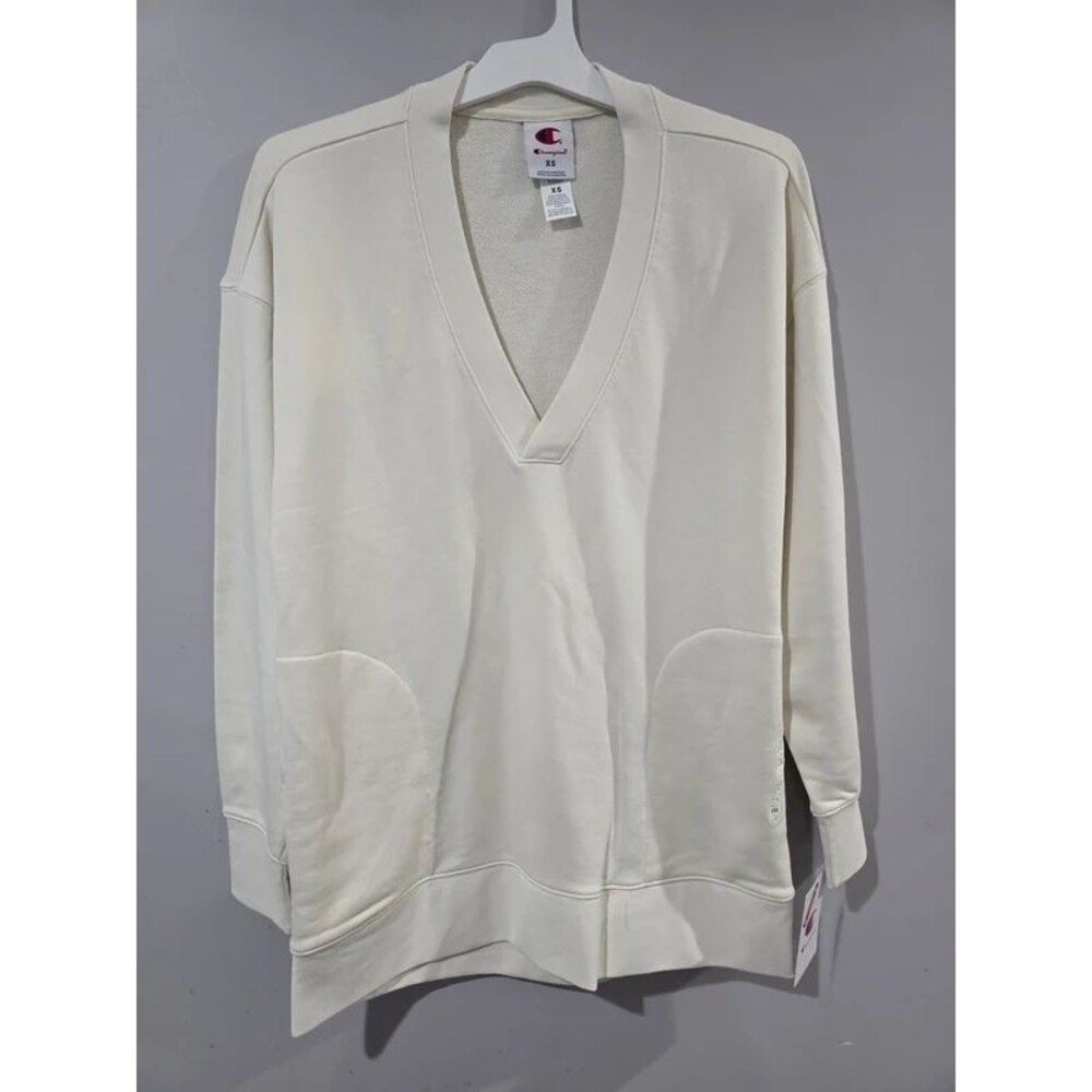 Champion Womens Vneck Sweater Size XS